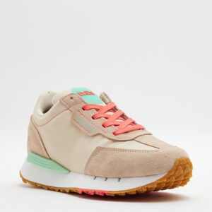 Skechers Color Block Lace-Up Sneakers 133247-PNK