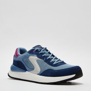 Skechers FURY Color Block Lace-Up Sneakers 177725-NVBL